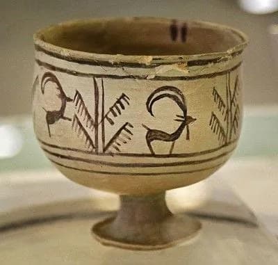 A 5,200-year-old pottery bowl discovered